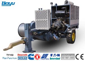 Wholesale 150kN Transmission Line Stringing Equipment With 600mm Bull Wheel German Rexroth Pump Reducer Motor from china suppliers