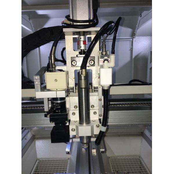 Dual Tables PCB CNC Router Machine 100mm/S Manul Loading Unloading