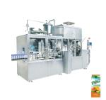 Aseptic Gable Top Carton Filling Machine for Filling Material Milk Juice