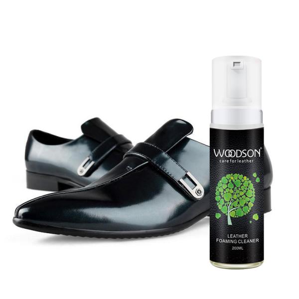 All Purpose Leather Shoe Cleaner Kit Leather Boots Foaming Cleaner Solution