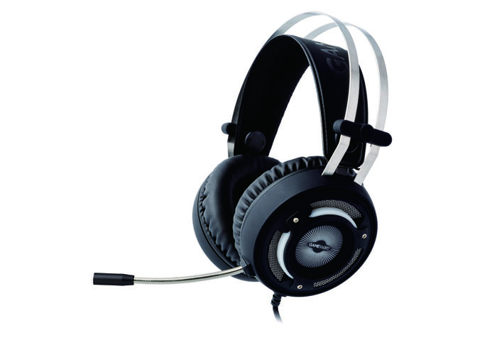7.1 surround Genius Vibration Headphones , RGB Lighting Headset Double Steel Headband