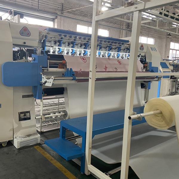 Industrial Machinery 1000rpm Computerized Quilting Machine Chain Stitch For