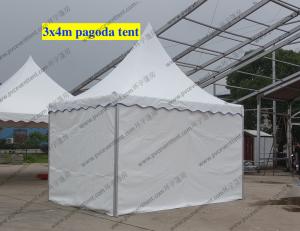 Wholesale Customize White High Peak Tents PVC Cover Temporary For Exhibition Shows from china suppliers