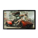 Taxi bus 18.5 inch wall mount digital signage with capacitive touch network HD