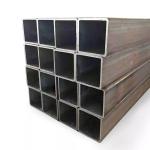CE ISO Black Square Metal Tubing 10*10mm 20*20mm black steel box section