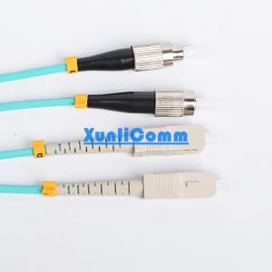 Wholesale Waterproof Fiber Optic Patch Cord , FC SC Fiber Patch Cord Multi Fibers from china suppliers