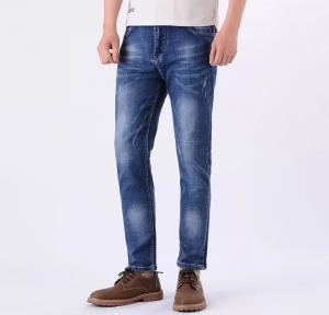 Wholesale China factory Long size blue Mens Jeans and modern trousers Denim Pants from china suppliers