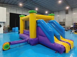 Wholesale Outdoor Inflatable Bouncy Castle For Sale Inflatable Bounce House With Slide Combo Inflatable Jumping House For Kids from china suppliers