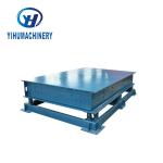 Precast Electric Small Vibrating Concrete Shaker Table Carbon Steel / Stainless
