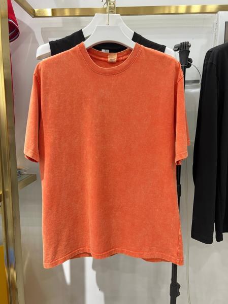 High Quality Classical Shirts 100% Cotton T-Shirt Regular Fit Palin Scoop Neck T