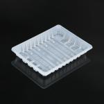 Supermarket Rectangle Roast Chicken Pork Meat Packaging Tray PP Disposable