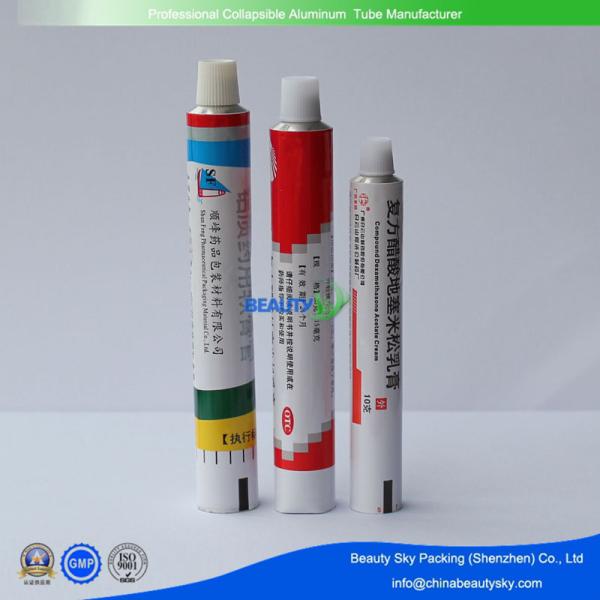 Dia. 19mm 15g Pharmaceutical Eye Ointment Packaging Aluminum Tubes with sealed