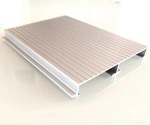 Wholesale High Grade Silver Anodized Extruded Aluminum Planks Decking from china suppliers