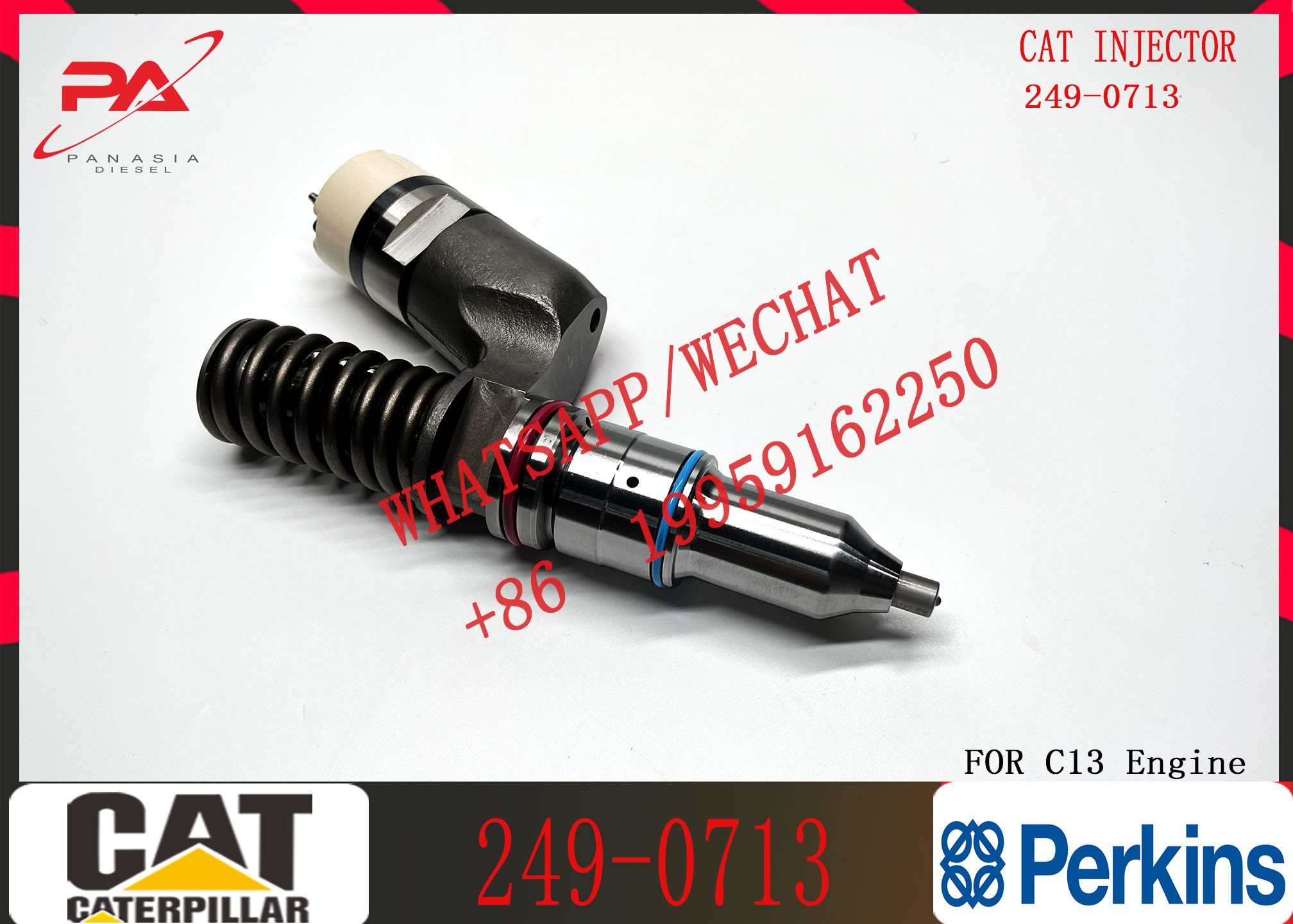 Common Rail Injector Assy 249-0713 250-1309 259-5409 10R-1274 10R-7236 10R-3258 10R-2977 10R-6162