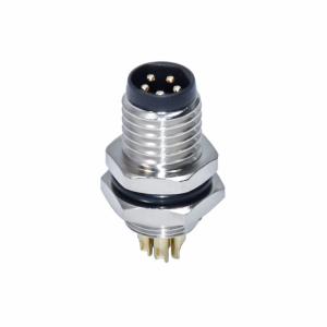 Wholesale IP67 3A Panel Mount M8 Waterproof Connector Panel Mount Rigoal from china suppliers