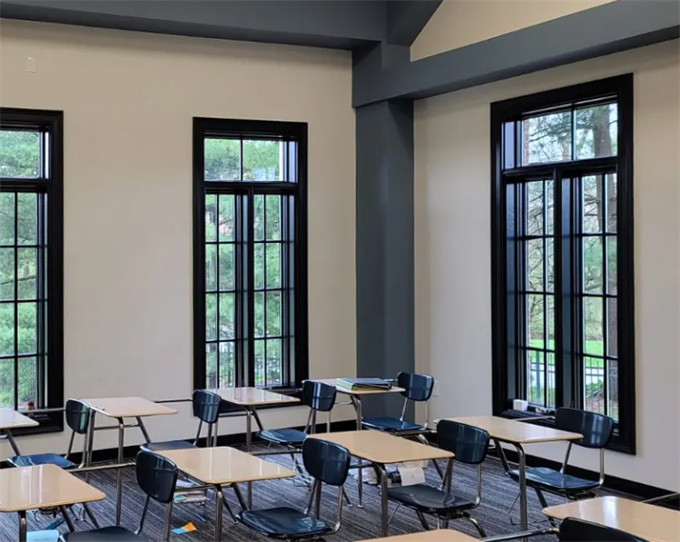 Folding Screen Windproof Aluminum Double Glazed Flush Casement Windows