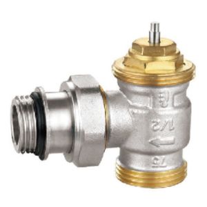 Buy cheap Towel Rail Angled Thermostatic Radiator Valves 3/8'' EK M 3/4'' Self Sealing from wholesalers