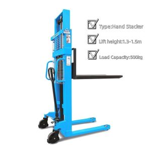 Wholesale Hydraulic Reach Manual Pallet Stacker 2 Ton Temperature Resistant from china suppliers