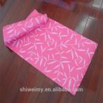 Eco-friendly pvc logo printed yoga mat crossfit mat
