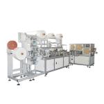 Willow Shaped Ultrasonic Face Mask Making Machine With KF94 Standard