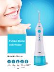 Professional Dental Oral Irrigator , Rechargeable Water Jet Flosser Teeth Pick