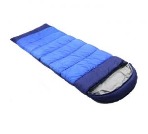 Warm Hollow Cotton Sleeping Bag , Customized Lightweight Hiking Sleeping Bag