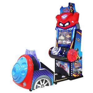 Wholesale 275 W Racing Arcade Machine , Amusement Coin Operated Crazy Car Driving Simulator from china suppliers