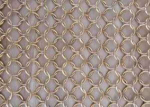 Wholesale 7mm Round Hole Decorative Wire Mesh SS304 Chain Link Curtain from china suppliers
