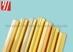 SGS 25 Micron Gold Hot Stamping Foil For PP Synthetic Paper General Paper