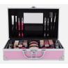 Buy cheap Pink Cosmetic Case 90 Degree Open and Multi - Purpose Aluminum Makeup Case For from wholesalers