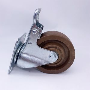 Wholesale Heat Resistant High Temperature Rollers 5 Inch With Brake from china suppliers