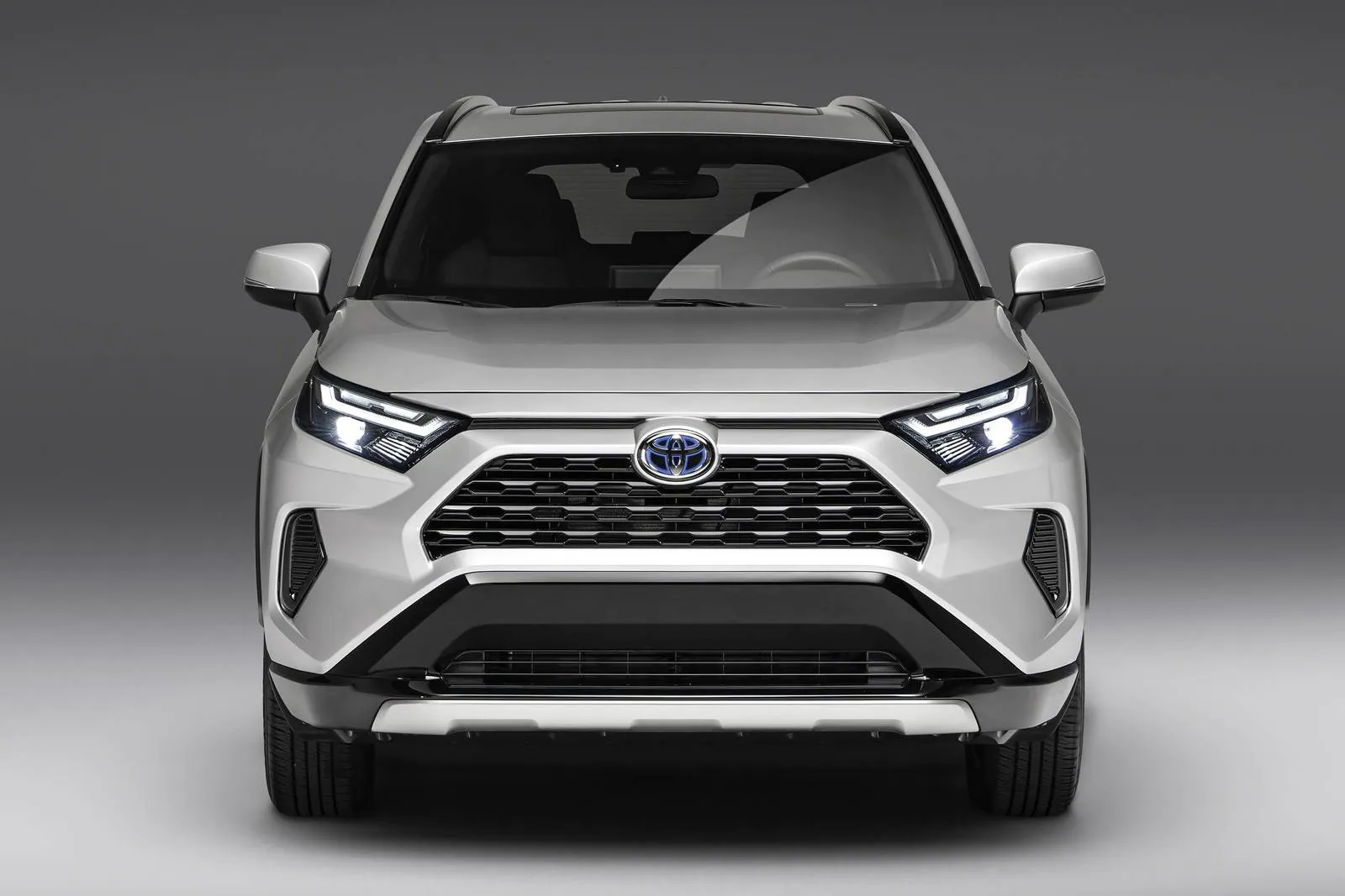 To-yota RAV-4 Compact SUV Hev Car Dual-engine 2.5L Cvt Elite Version 5 Seats SUV Fuel Electric Hybrid Car in Compact Size