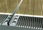 Ceramic Flooring 10mm Aluminium Movement Joint For Stone Floors