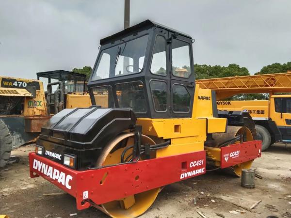 Used Dynapac CC421 Douable Drum Road Roller Made in Sweden/Used Douable Drum