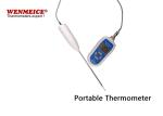 Waterproof IP68 Backlight Long Probe Digital Thermometer