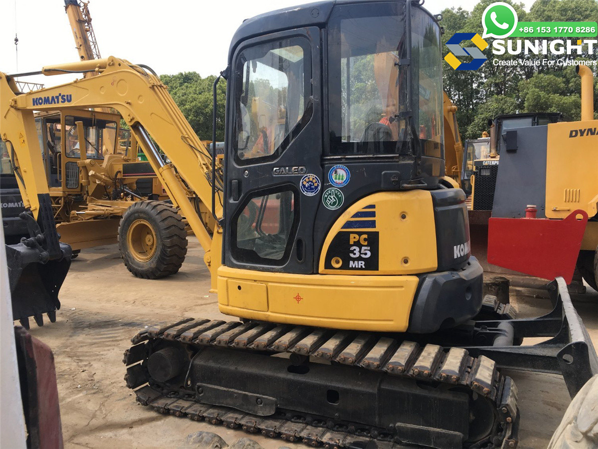 Hot Sale Used Komatsu PC35 PC35MR Diggers Japanese Original Crawler 3 Tons Second Hand Mini Excavators