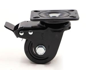 Wholesale Cast Iron 63mm Heavy Duty Swivel Wheels / Lockable Swivel Casters from china suppliers