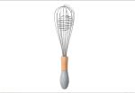 Antiscald Egg Beater Stainless Steel , Nonslip Whisk Cooking Utensil