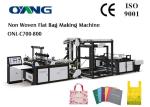 D Cut Automatic Non Woven Bag Making Machine Ultrasonic Sealing