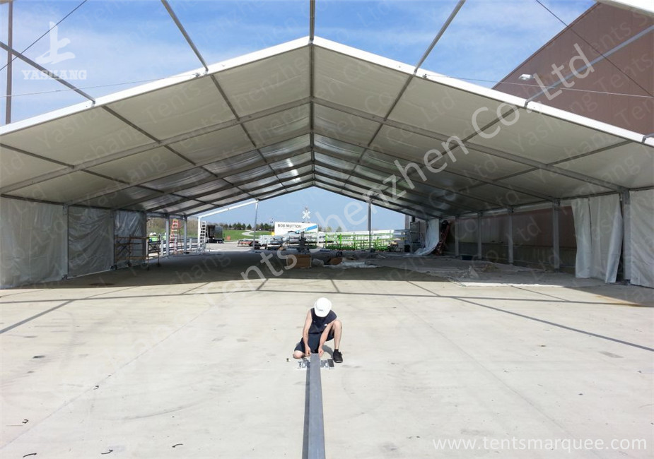 Clear and White Top Fabric Cover Outdoor Aluminum Luxury Wedding Tents