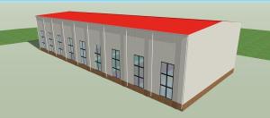 Wholesale Grid Prefab Steel Structure Commercial Warehouse Lightweight from china suppliers
