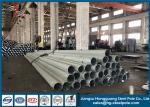 Q235/Q345/Q460 Customized Polygonal Steel Tubular Poles Hot Dip Galvanized For
