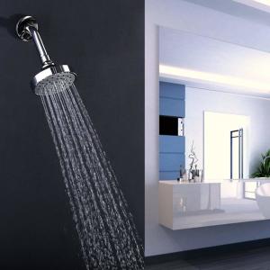 Wholesale 1.8GPM High Pressure Rain Shower Head Chrome Fixed Shower Head Wall Mounted from china suppliers