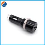 R3-22 10A 250V Panel Mounted Fuse Holders Bakelite Screw Off Type