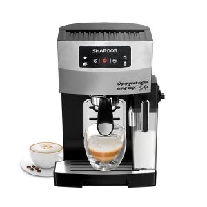 Wholesale ABS Coffee Machine With Milk Frother SS304 Single Coffee Cappuccino Latte Espresso Maker from china suppliers