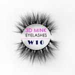 25mm Length Individual False Eyelashes Natural Black Color Custom Logo