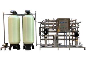 Wholesale 2000LPH Double Stage Water Treatment System RO Membrane Purification Machine For Dialysis Beverages Laboratory from china suppliers