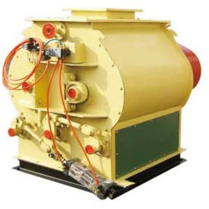 Wholesale SSHJ250 Double Shaft Batch Animal Feed Mixer 18.5KW Cow Feed Mixer from china suppliers