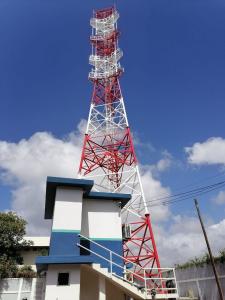 Wholesale Transmission Lattice RRU 4 Legged Tower 15m Height from china suppliers