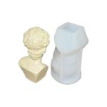 David Figure Silicone Candle Mold Handmade 3D DIY Candle Molds Non Stick
